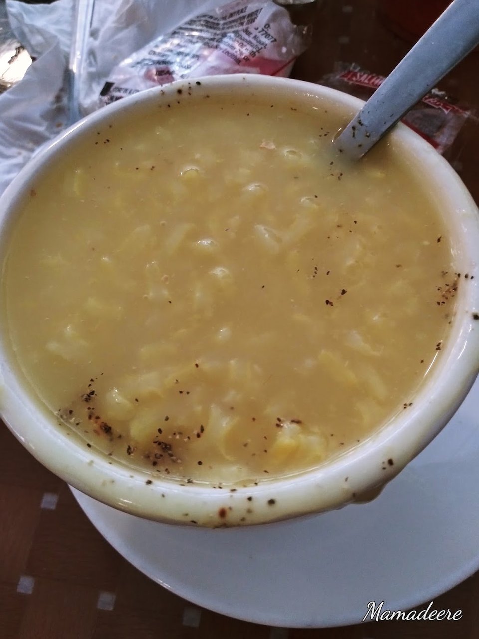 Lemon Rice Soup